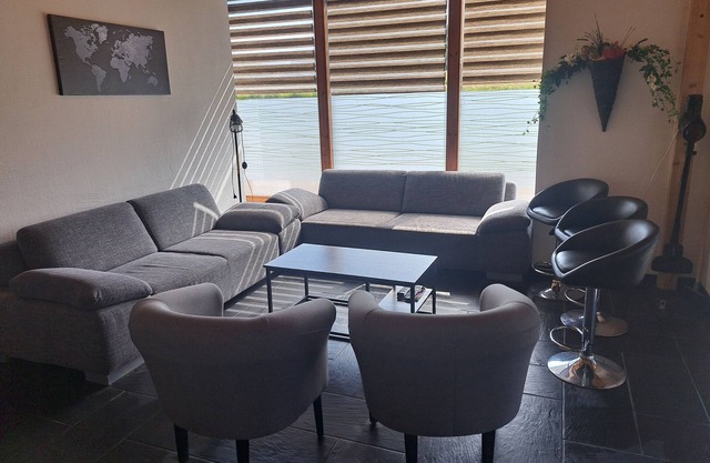 Holiday Home 'Ferienwohnung Bachblick' with Private Terrace, Wi-Fi and Air Conditioning