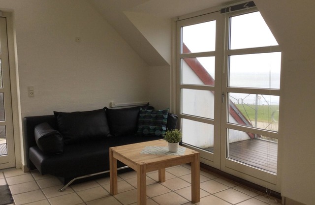 Holiday home with beautiful sea views.