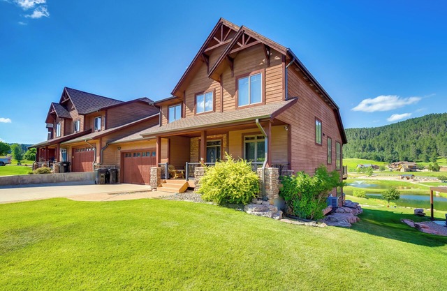 Hot Tub + Golf Course Views: Luxe Sturgis Home!