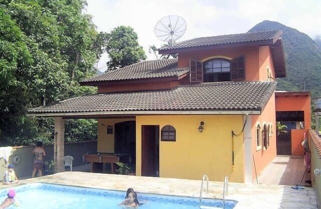 HOUSE 4 QTS-3 SUITES WITH POOL - Boraceia-Bertioga- COND.MORADA DA PRAIA