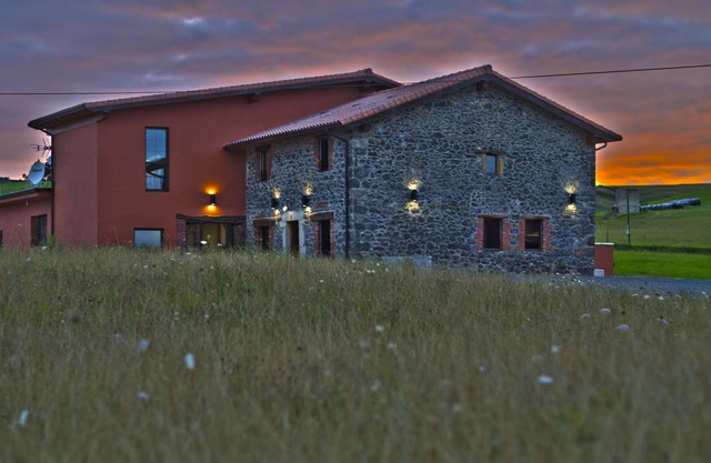 House for large groups facing the beach