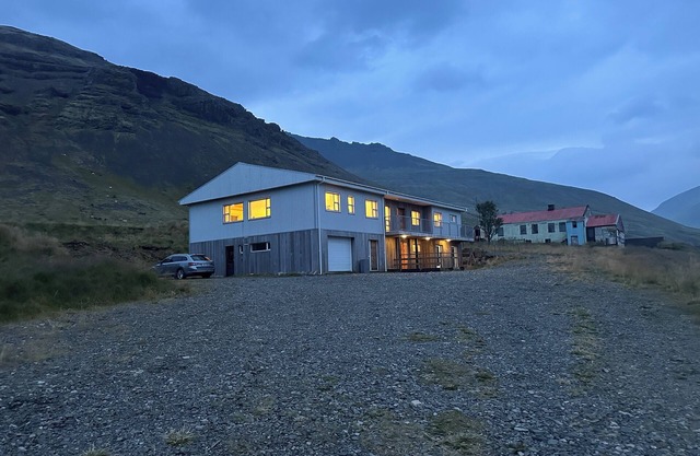 House in Fjörður in Lón, South East of Iceland