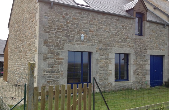 House sea frond with views across the Mont Saint Michel bay