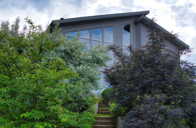House with Scandinavian design in the historic town close to Stockholm
