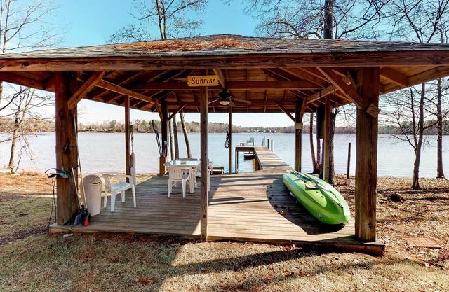 Huge, Dog-Friendly Waterfront Cabin w/ Private Dock and a Play Structure