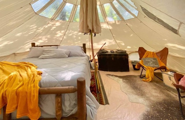 Huge Luxury Glamping Tent Nestled in Nature