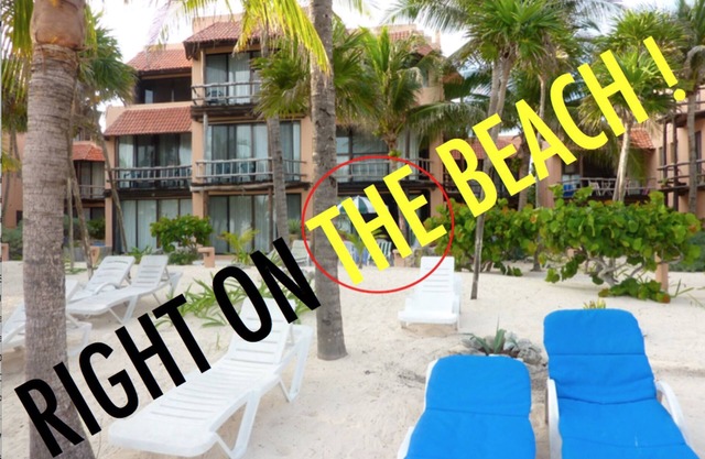 HUMBLE/RIGHT ON THE BEACH/IN CONDO-HOTEL/0.6mi DIRT ROAD TO GET TO IT
