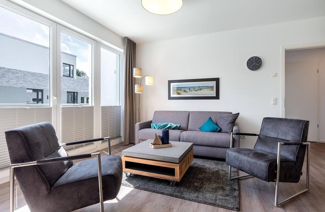 Ideales Familienapartment für 6 Personen mit Balkon und Zwei Bädern Nahe Ostsee - Aparthotel