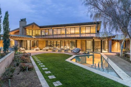 Indoor pool 2.5 acres gym with sauna At Hideaway Estate