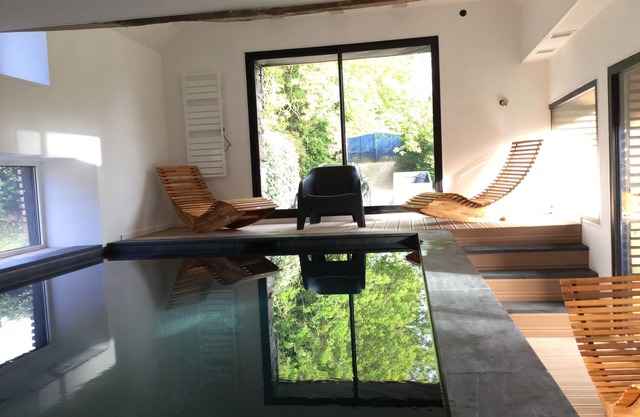 Indoor pool cottage