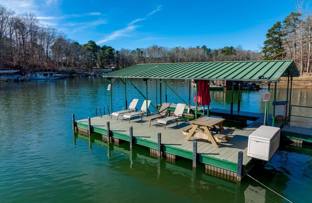 Insta-Worthy Lakefront Home w/Dock + Fire Pit & Game Room