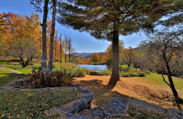 Intrepid Angel Farm Cottage on 132 Acres Close to Killington Views, Pond, & Cozy Charm