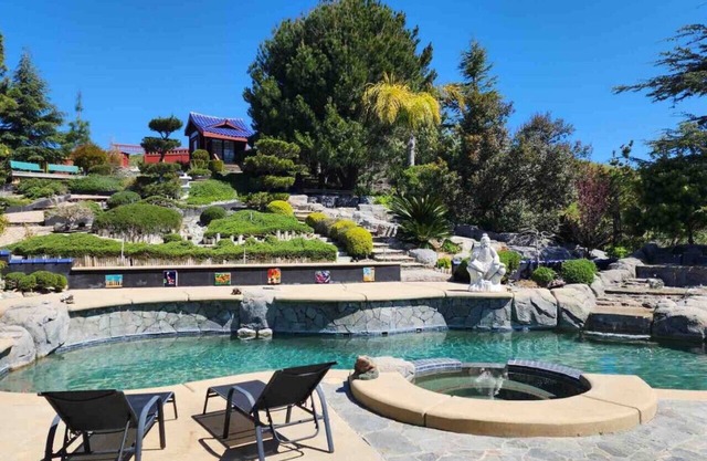 Japanese Garden Yorba Linda Hills Luxury Home