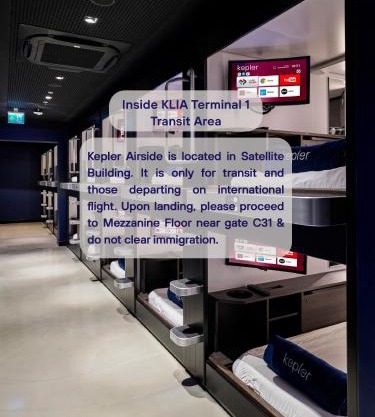 Kepler Club KLIA Terminal 1 - Airside Transit Hotel
