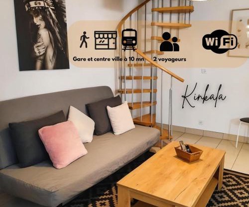 Kinkala, charmant 2 pièces à 20 minutes de Paris