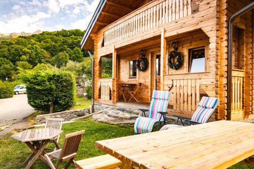 La Plagne Chalet cosy calme proche valée