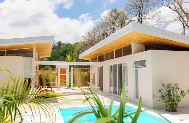 La Santina beachfront villa 3 minutes from the beach with private pool.