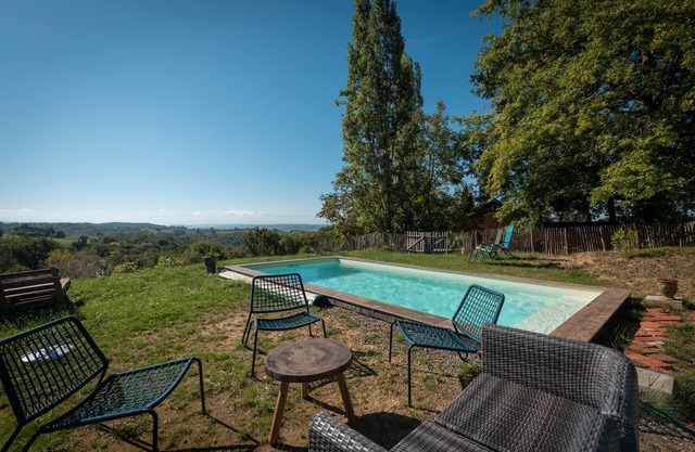La Toumet – Family House with Pool and Pyrenees View