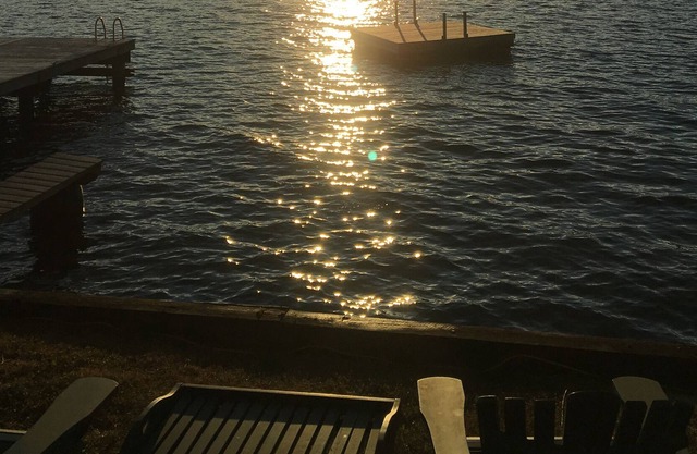 Lake front cottage with 112 foot lake front and beach! Newly renovated in 2019!