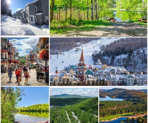 Lake & Golf Escape, Modern Stay in Mont-Tremblant