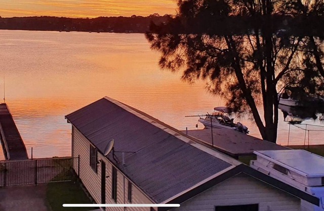 Lake House with Private Jetty