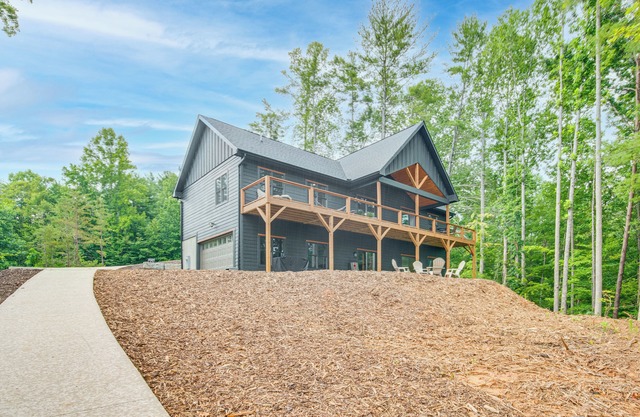 Lake James Retreat w/Private Multi-Level Dock