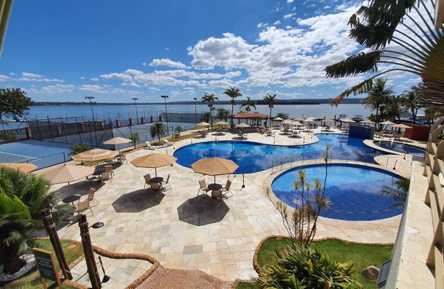 Lake Side Beira do Lago - piscina - academia - sauna- By Rei dos Flats