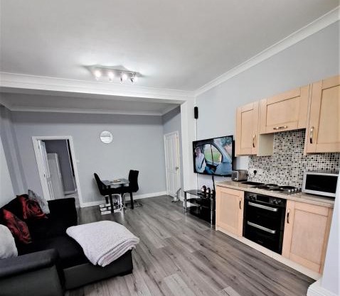 Large Flat quite location Modern and well equipped