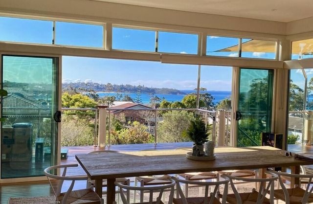 Large luxury house with stunning beach views