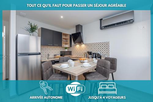Le Refuge - Appt Neuf à 10 min de la plage