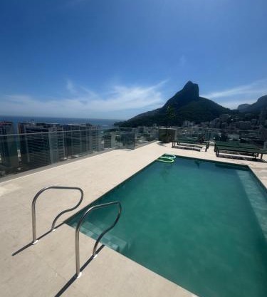 Leblon - Top Flat Leblon, Academia Vista Mar, Sauna e Arrumação Diária - True Rio