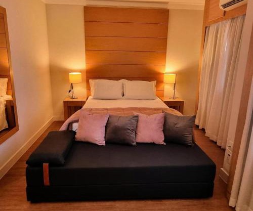 Linda suite em hotel ao lado do aeroporto de Congonhas