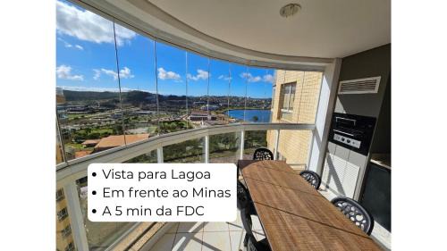 Lindo AP com vista para a Lagoa dos Ingleses