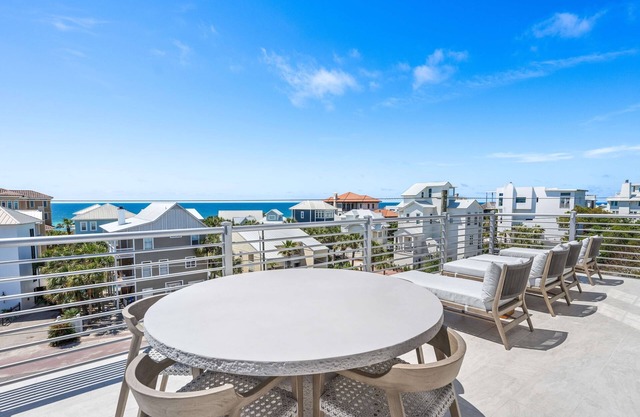Loaded Designer Home with Gulf Views, One Minute to the Beach, Heated Private Po