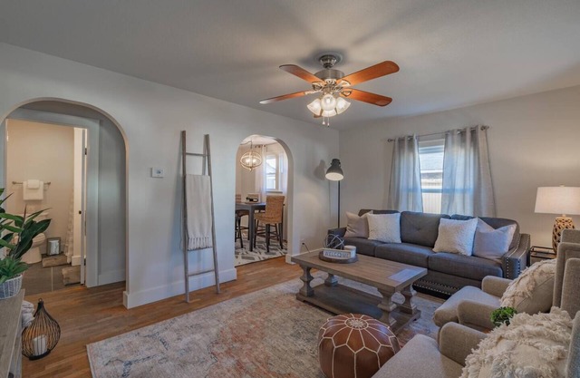 Lodge on Landess is a quaint two bedroom home that caters to your lodging comforts