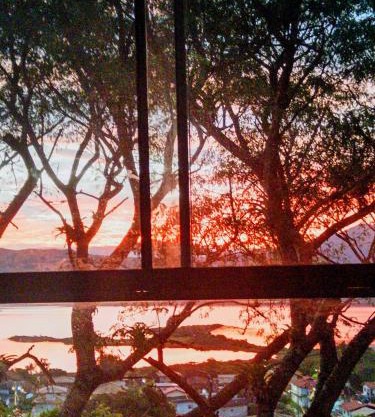 Loft com linda vista para Lagoa