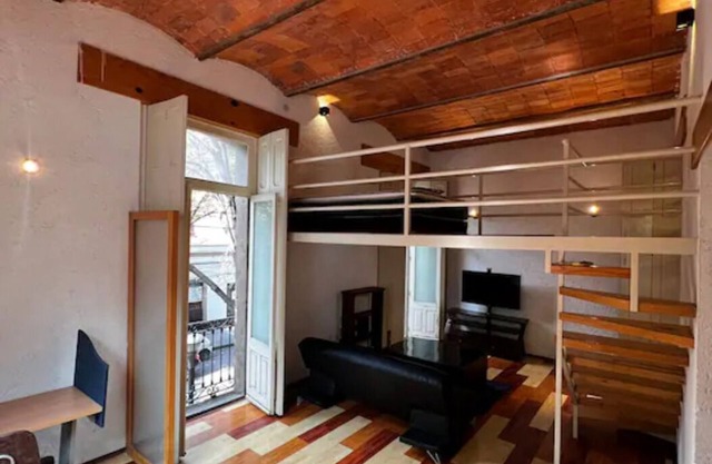 Loft with balconies and terrace