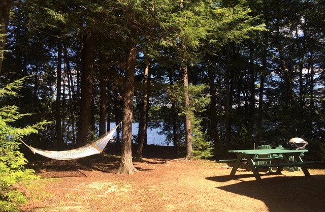Log Cabin on Pristine Quiet Maine Pond