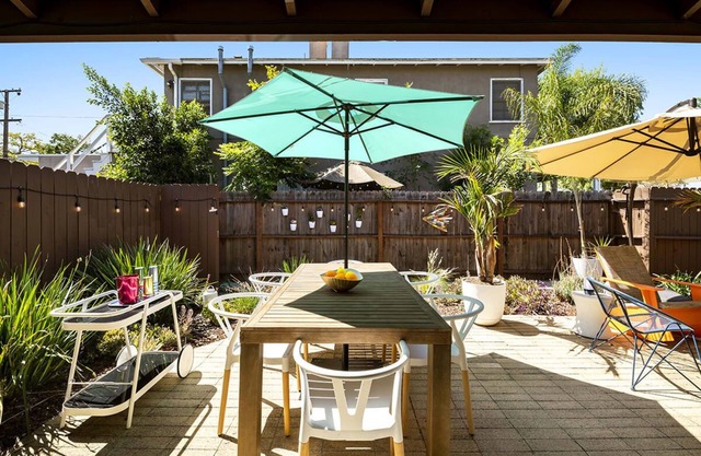 Long Beach Mid-Century Family Home + Private Patio