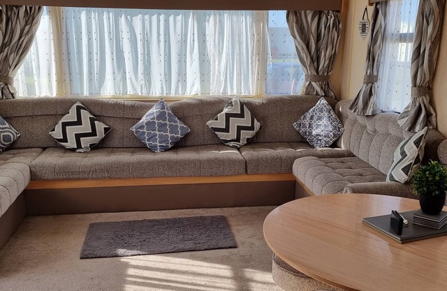 Lovely Caravan at Ingoldmells Just Behind Sealands