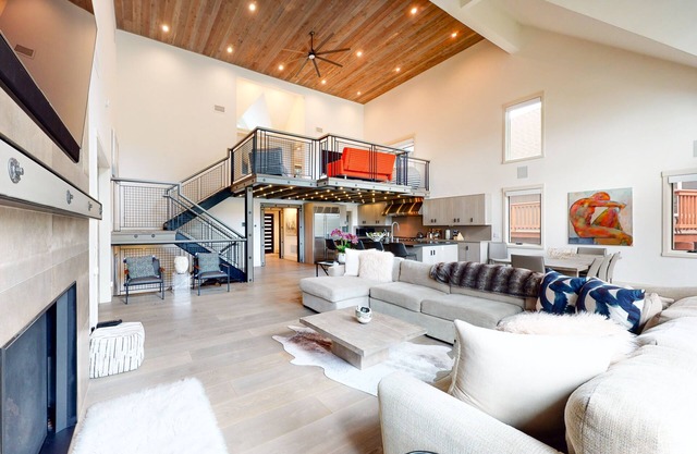 Luxury 4,400-square-foot, lakefront home with heated driveway and two decks