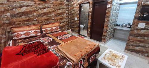 Luxury flat in foreigner areof lajpat nagar with fully equipped kitch