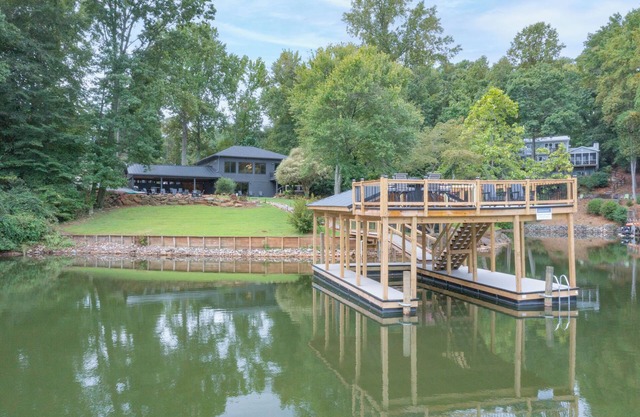 Luxury Lake Norman Retreat - Modern Design, Expansive Spaces & Stunning Views