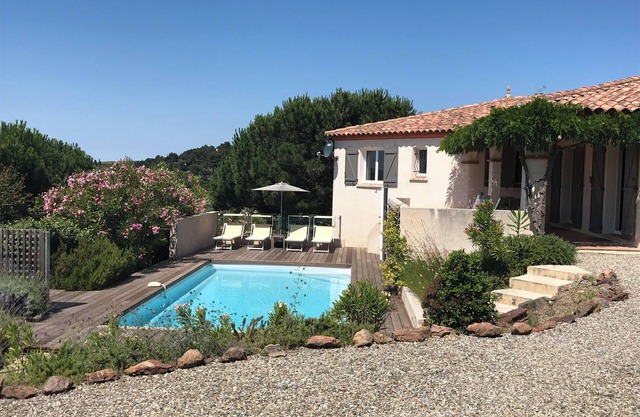 Luxury villa with a pool and stunning views