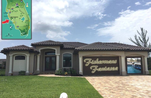 Luxury Waterfront Home With Private Heated Pool & Hot Tub Near Beaches