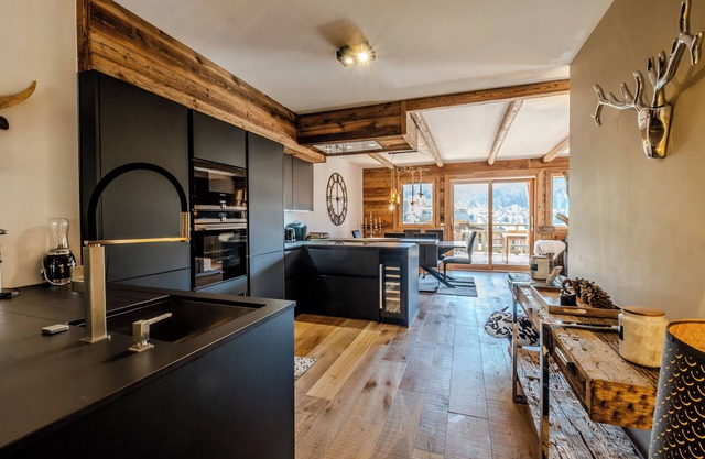 Magnificent apartment with view of the slopes
