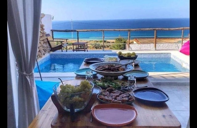 Maison de Vacance Avec vue Époustouflante sur Forêt, Montagne et mer Dar Noussa