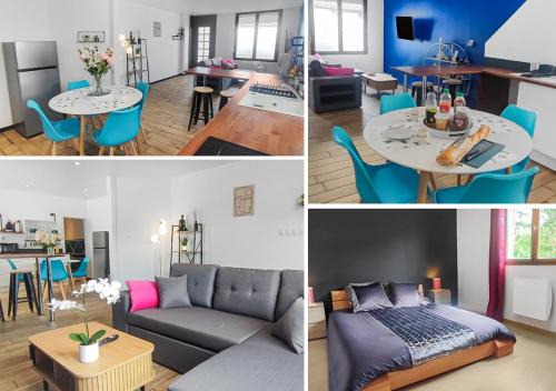 Maison plein pied renovee Bethune proche gare capacité 4 personnes