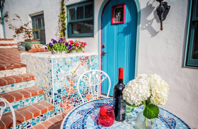 MANHATTAN BEACH Magical Spanish Style Cottage Steps 2 Beach