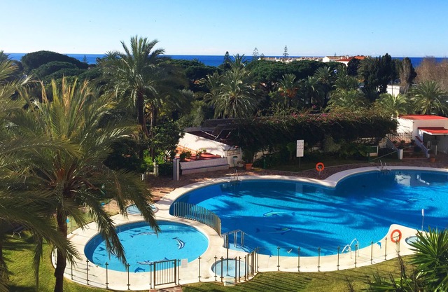 Marbella, Studio with Sea View. Beach and shops at 250m